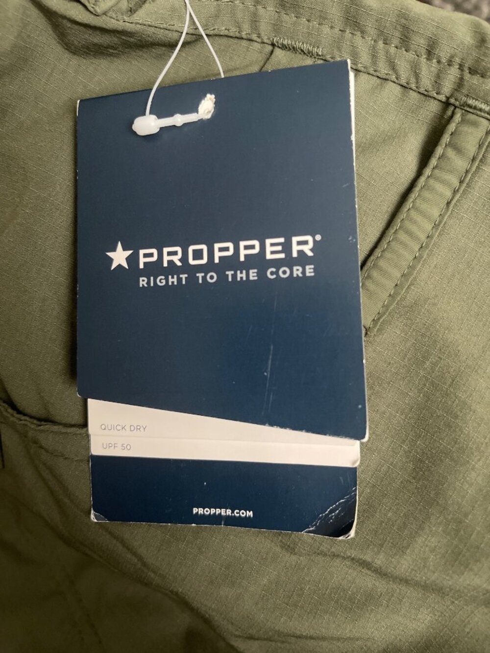 NWT Propper Mens Summerweight Tactical Short Sz 32 Olive Green F5264 - Picture 7 of 9